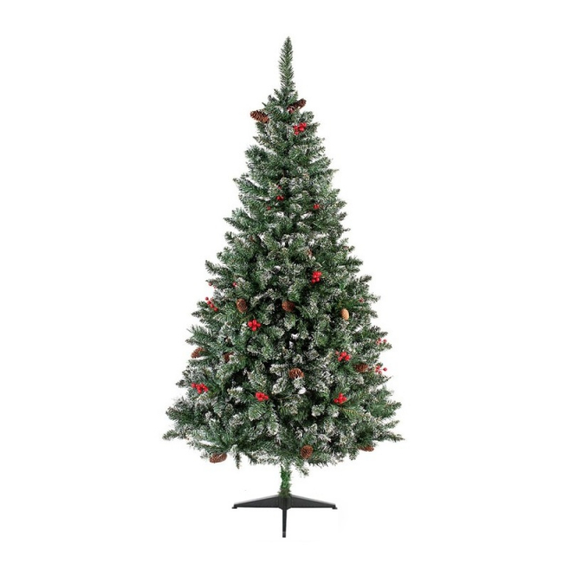 Brad Artificial 90cm 90 crengute suport din plastic Grunberg JUA32 JGR