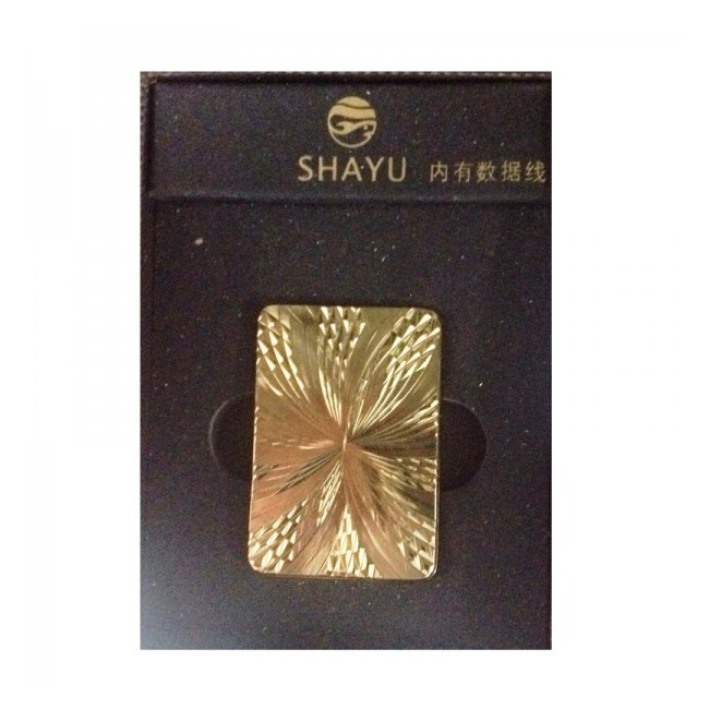 Bricheta Electrica Anti Vant Aurie Incarcare USB Waves