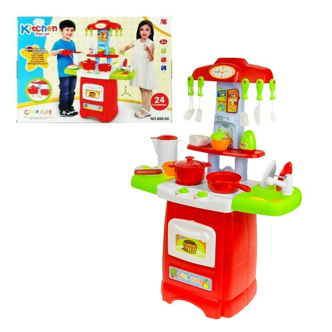 Bucatarie de jucarie multifunctionala Kitchen Play Set 88950