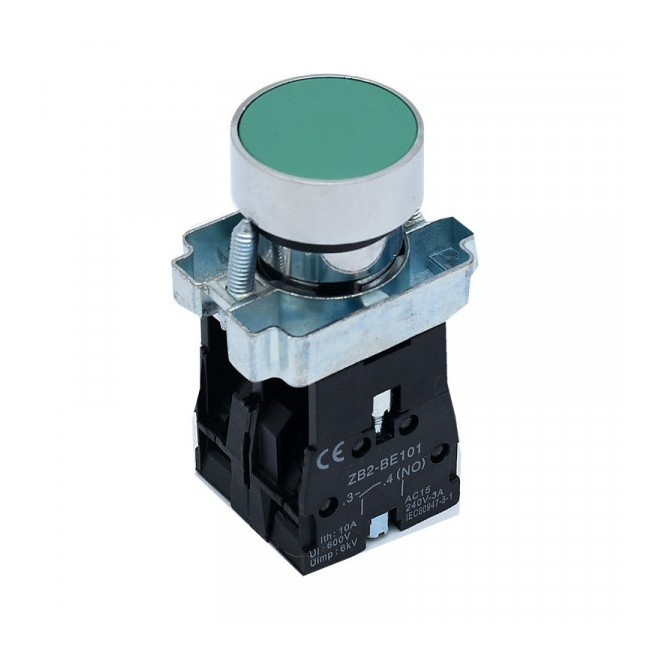 Buton cu Retinere Verde 1NO+1NC BA35 DALBI 6E087 XXM