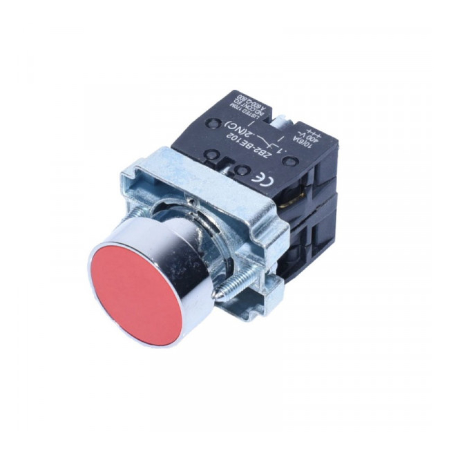 Buton Motor Push cu Revenire BA45 BA35 Rosu 6E065 XXM