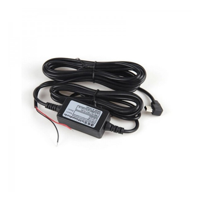 Cablu MiniUSB pentru Camere Video Auto Alimentare Continua 12V