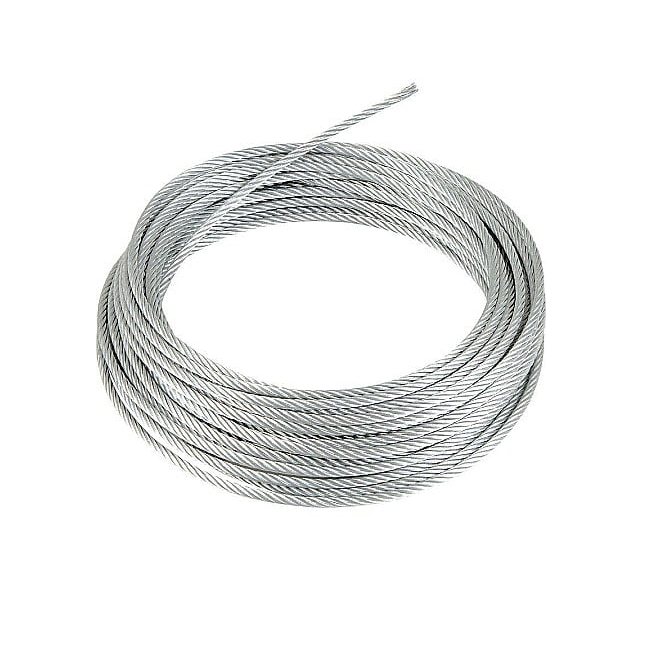 Cablu Tractiune Otel Zincat 4mm Rola 100m MNR4525