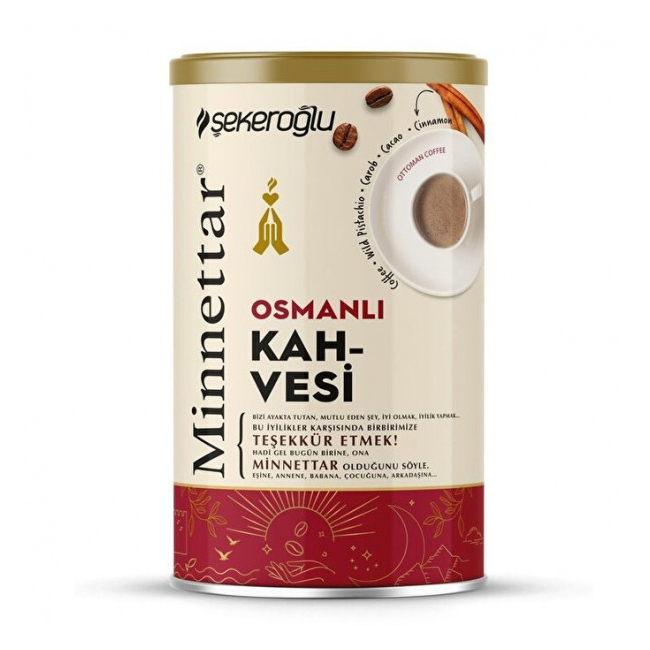 Cafea traditional turceasca instant cu scortisoara 200g Minnettar MGR