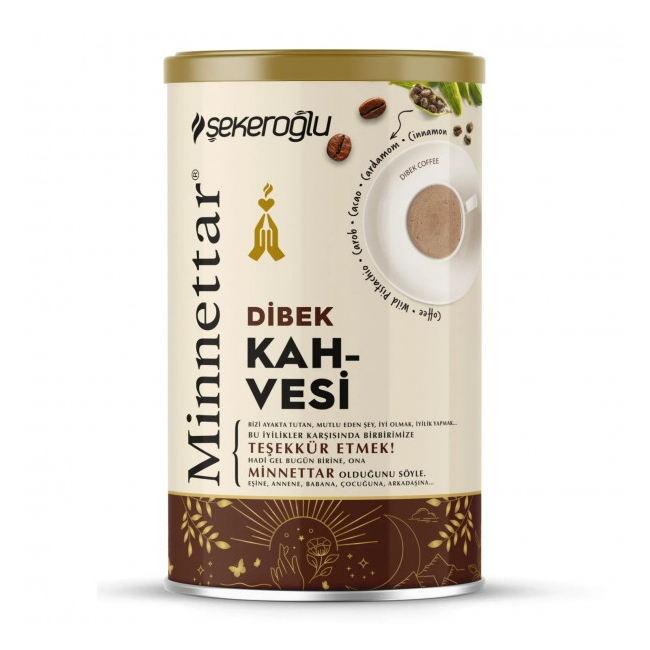 Cafea traditional turceasca instant cu aroma cardamom 200g Minnettar MGR