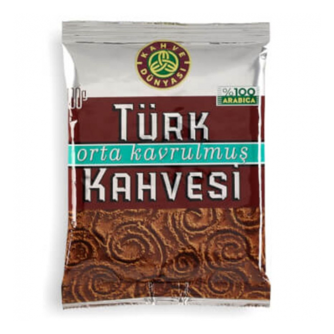 Cafea Turceasca Mediu Prajita Orta Kavrulmus Turk Kahvesi Blue 100g MGR
