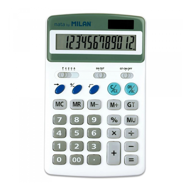 Calculator de birou Milan 170x105x20mm 12 digiti 40920 SSV