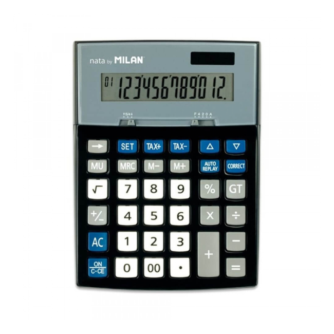 Calculator de birou Milan 194x145x50mm 12 digiti 153012 SSV