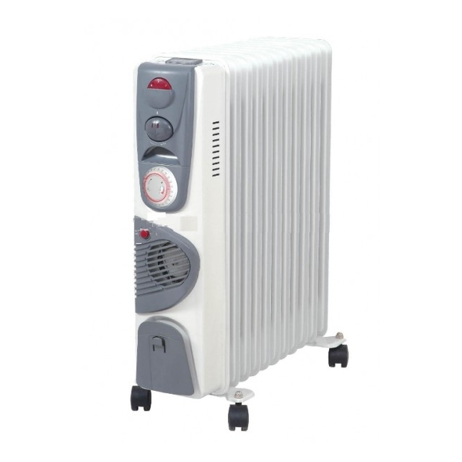 Calorifer Electric 9 Elementi cu Aeroterma Zilan ZLN6836 2000W