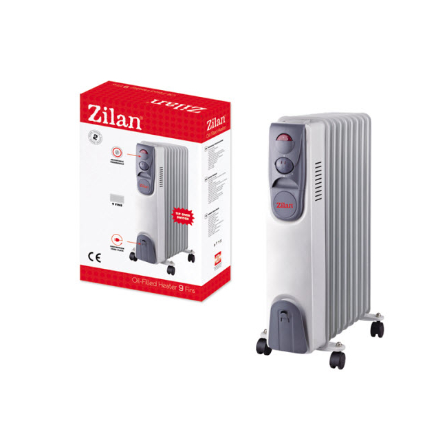 Calorifer Electric 9 Elementi Zilan ZLN2111 2000W