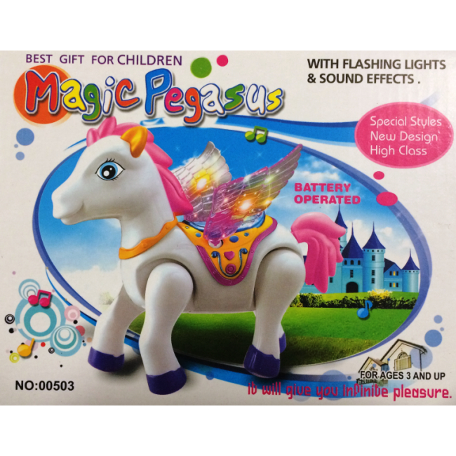 Calut Inaripat Jucarie Electrica Magic Pegasus 00503