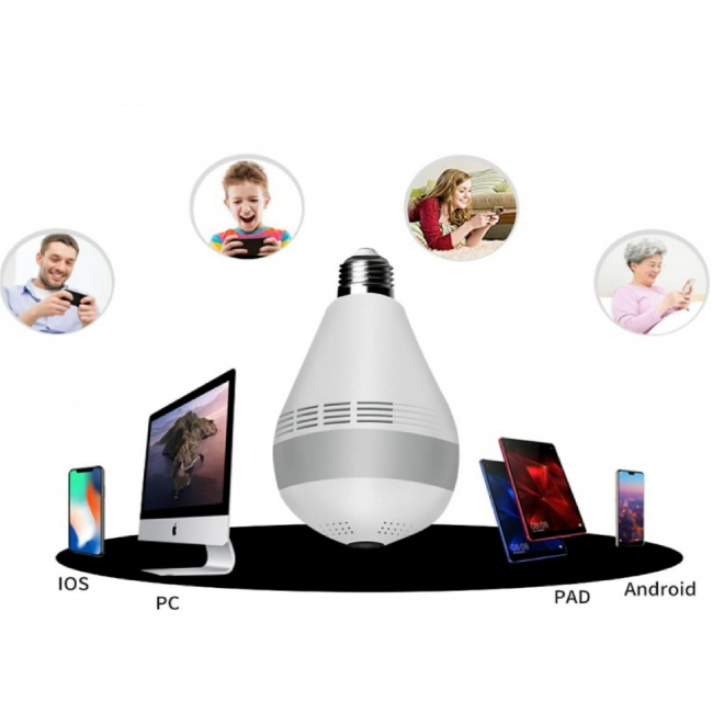 Camera de Supraveghere 360 Tip Bec cu IP Wireless Full HD  V380 13F001 XXM