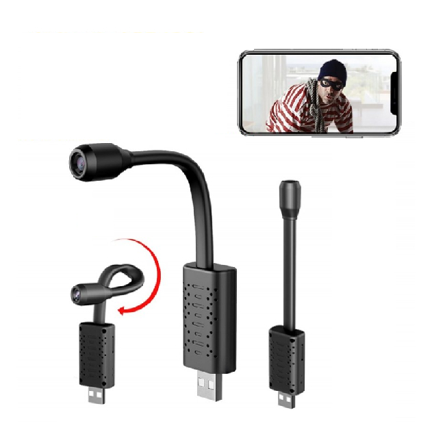 Camera de Supraveghere Mini HD Flexibila cu IP APP V380Pro 13F004 XXM