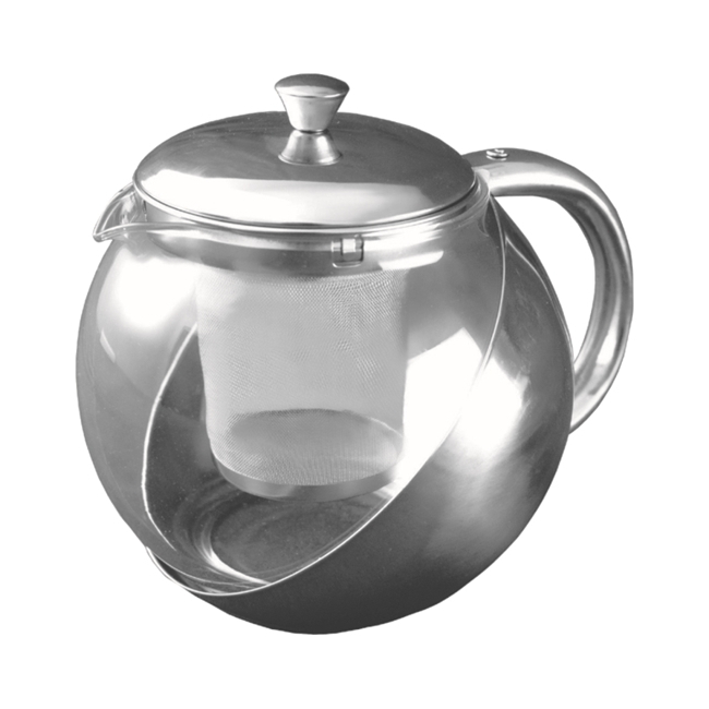 Cana Infuzor ceai sticla termorezistenta 120 grade Ertone MN120 900ml
