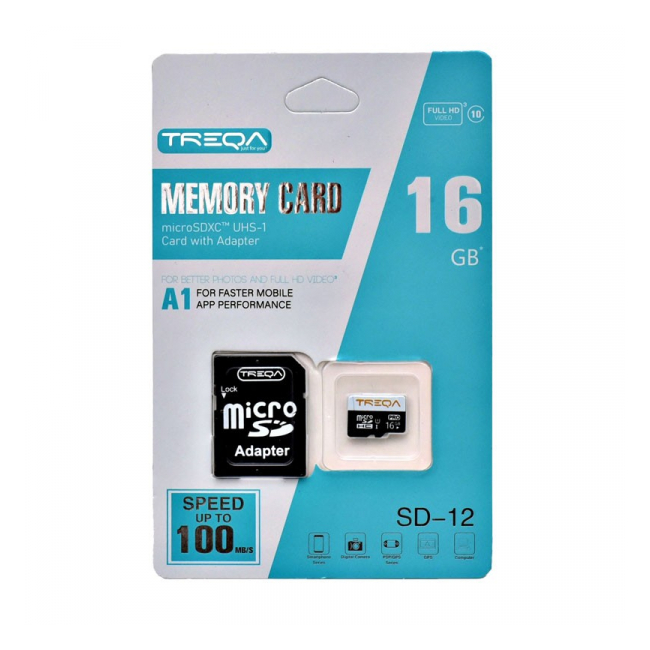 Card Micro SDXC 16GB Full HD Video UHS A1 Viteza 100MB/s 2D019 XXM