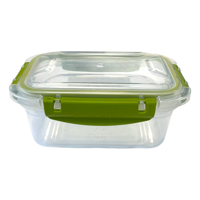 Caserola din plastic dreptunghiulara cu Click 13x6cm 400ml Q6063 CNN51075