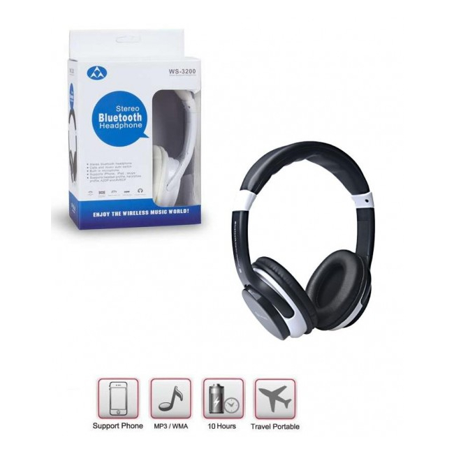 Casti Stereo Bluetooth cu Microfon WS3200