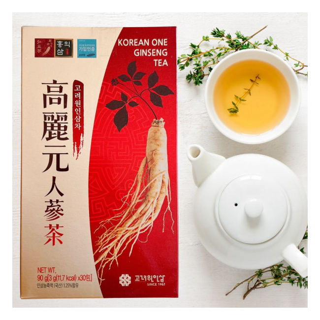 Ceai cu Extract de Ginseng Korean One Granule 3g x 30 Pliculete 90g MLL