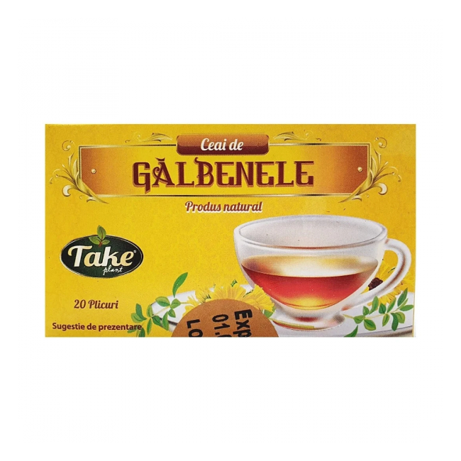 Ceai de galbenele Take 20g 20 plicuri MGR16382