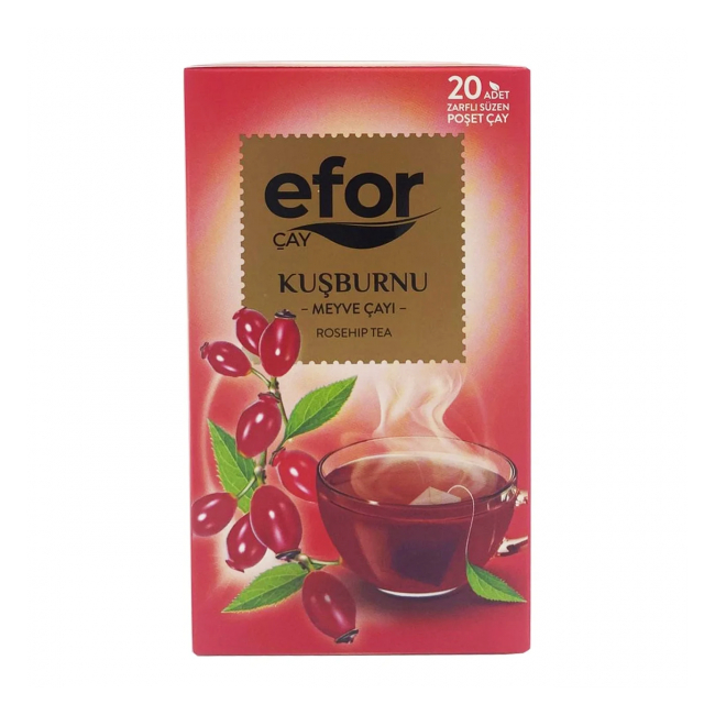 Ceai de Macese Efor 20 Pliculete Ambalate Individual 45g MGR28514