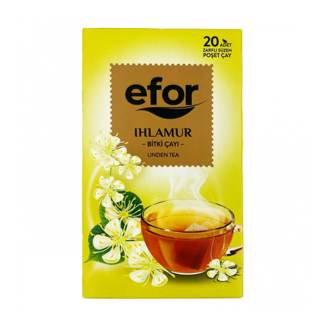 Ceai de Tei Efor 20 Pliculete Ambalate Individual 40g MGR28519