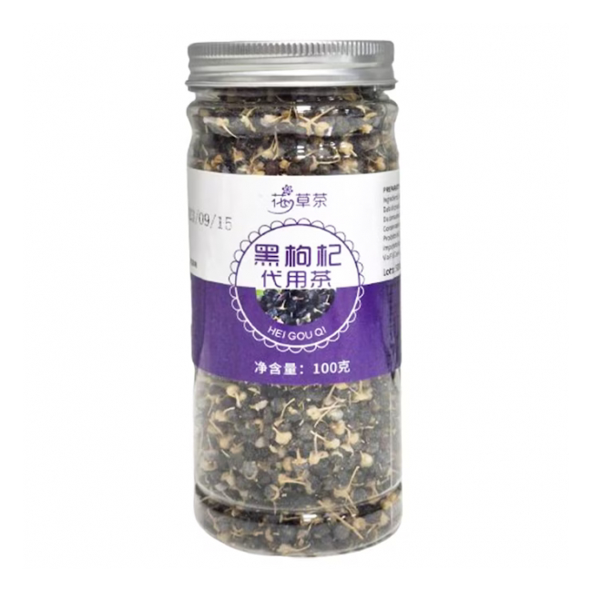 Ceai Hei Gou Qi Goji Negre Borcan 100g  xPDD