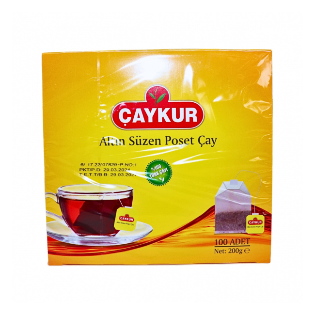 Ceai Negru Caykur Bardak Altin Suzen 200g 100 plicuri individuale 2g MGR24777