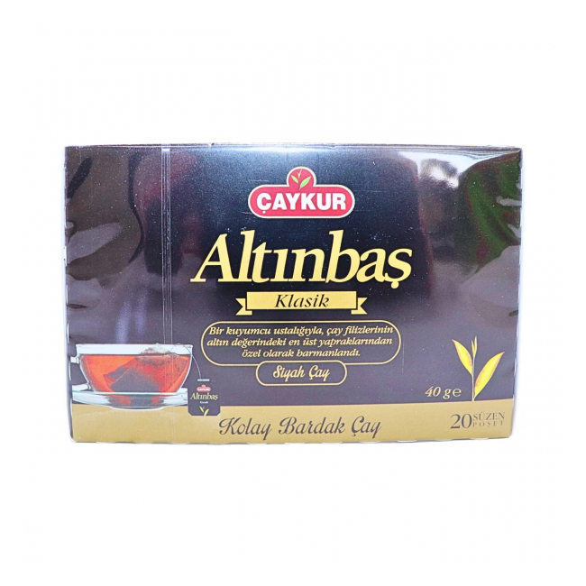 Ceai Negru Traditional Turcesc Caykur Altinbas 40g 20 plicuri MGR22457