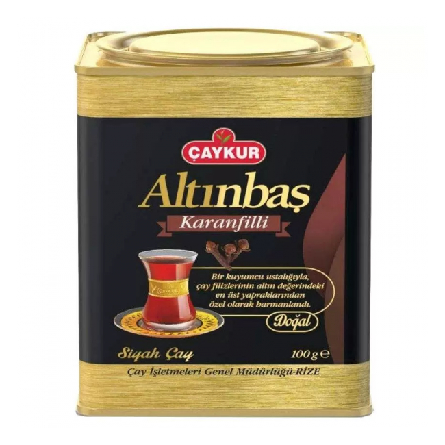Ceai Negru Traditional Turcesc Caykur Altinbas Karanfilli 100g MGR