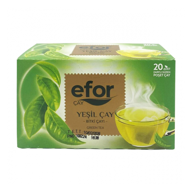 Ceai Verde Efor 20 Pliculete Ambalate Individual 35g MGR28521
