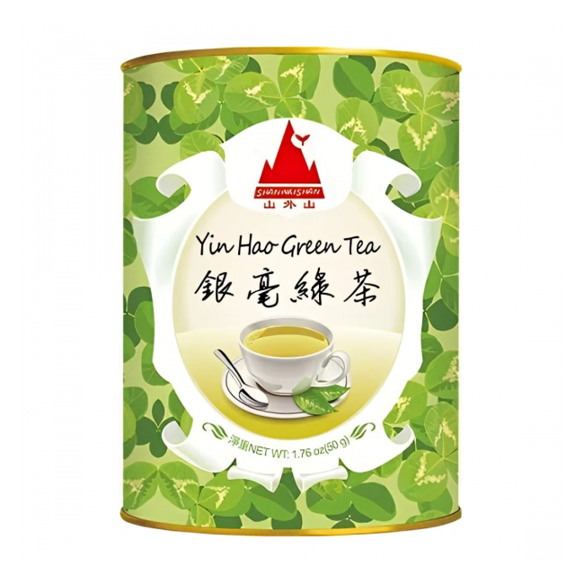 Ceai verde Yin Hao 50g Shan Wai Shan la cutie cu capac SWS MLL