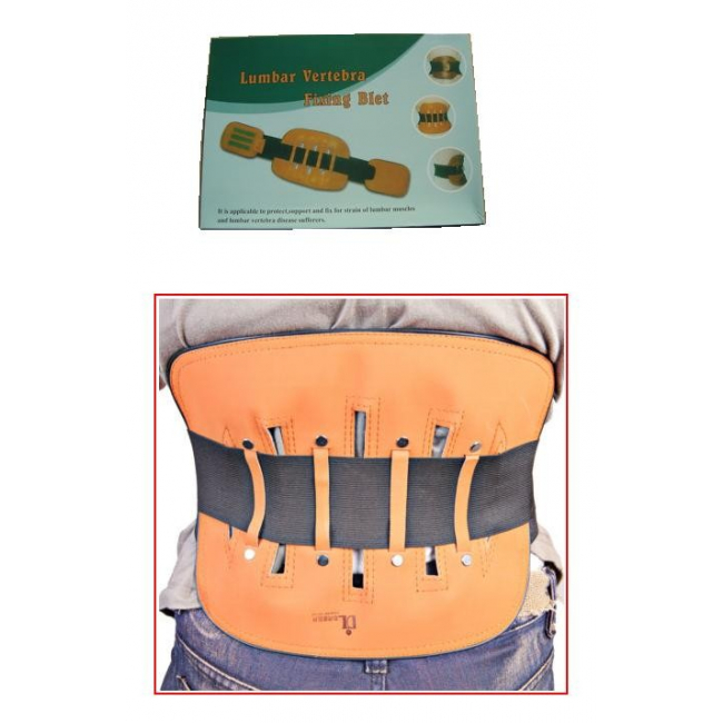 Centura Lombara Brau Medical Piele Ecologica Vertebra Fixing