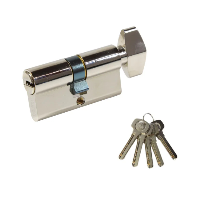 Cilindru Siguranta 1000CA K buton 5chei amprenta Yale 40x40mm MNR845