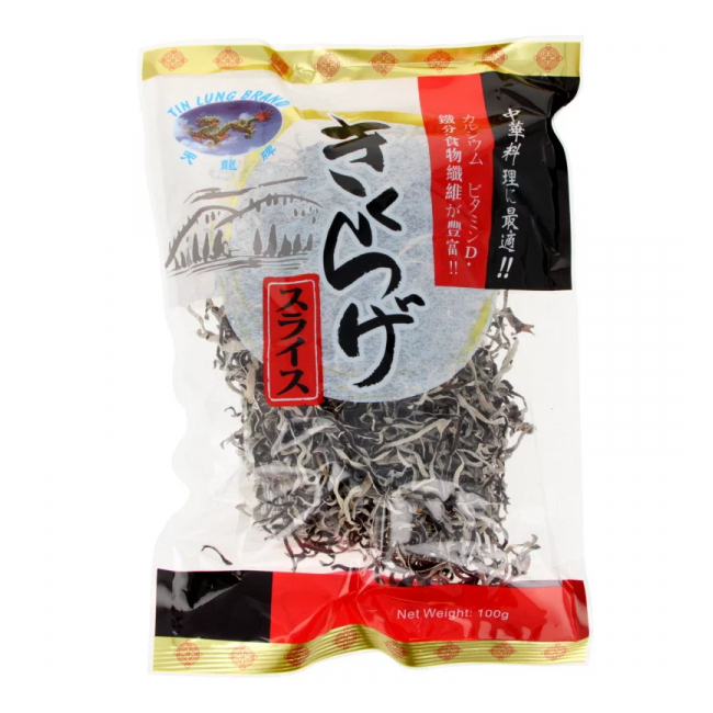 Ciuperci Urechi de Lemn Negre Fasii Deshidratate TL 100g MLL