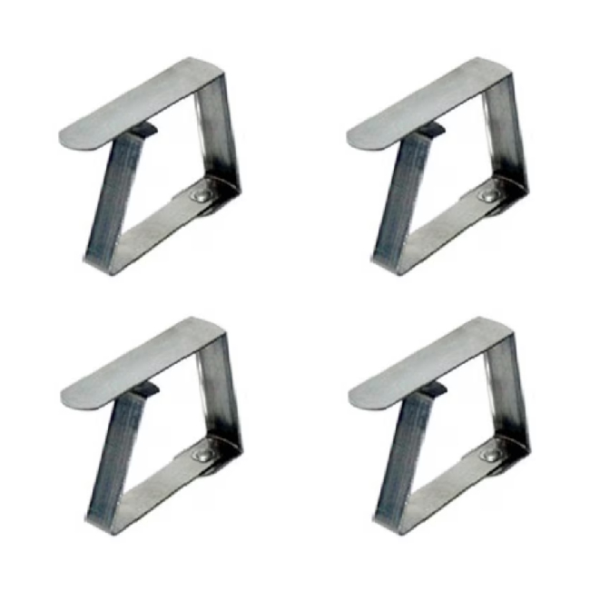 Set 4 Clesti Fixare Fata de Masa Metal+PVC WEI A-06163