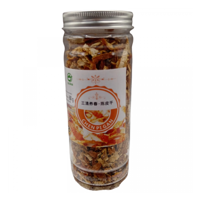 Coaja de mandarina Chen Pi Gan la Borcan SQYC 60g PDD MLL