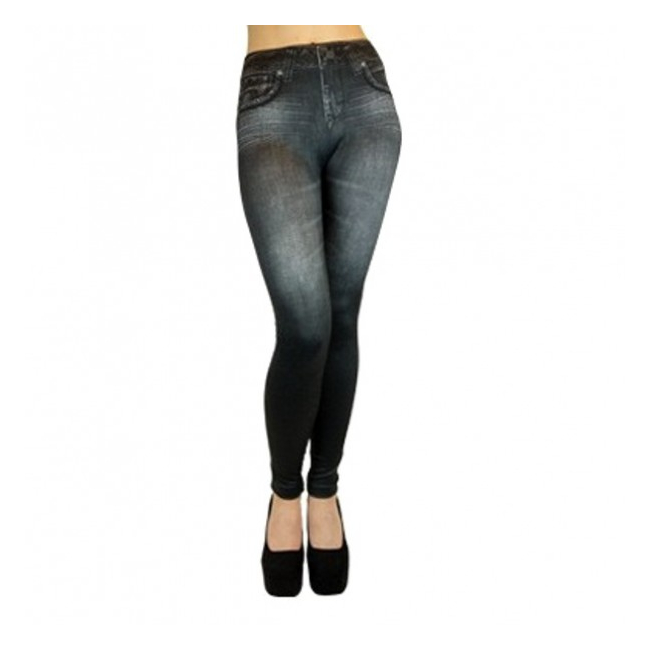 Colanti Jeggings Slim and Lift Caresse Jeans Negri