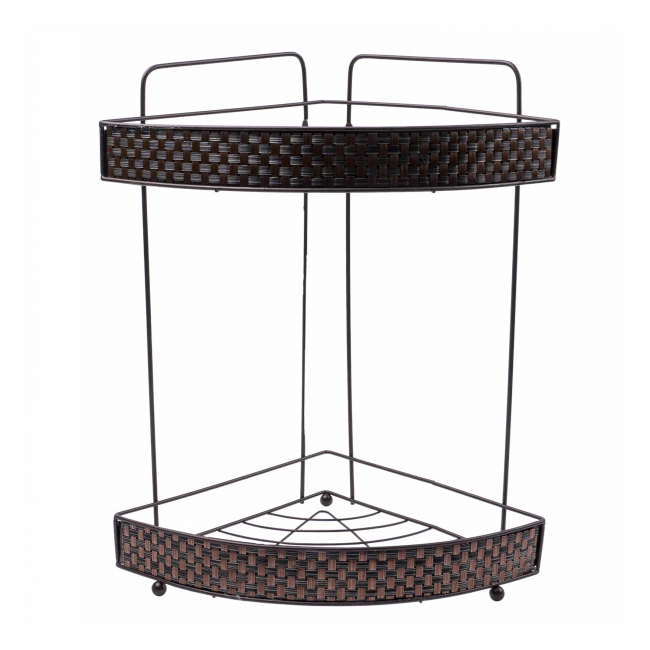 Coltar baie 2 polite Metal Zilan DSY1168