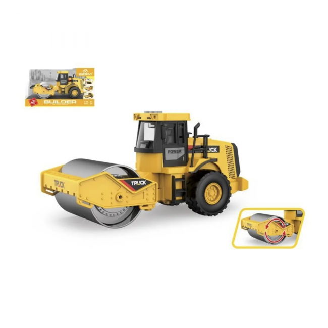 Compactor Rulou pentru copii Scara 1:16 pentru Copii WY421A CWT