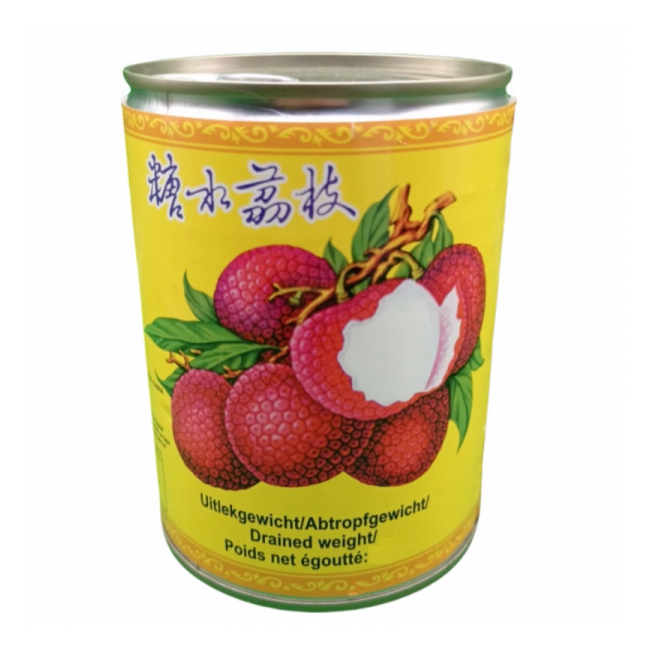 Compot de Litchi Lychee Net 230g Total Doza 567g GL Golden Lion MLL