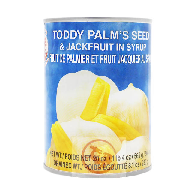 Compot Exotic Toddy Jackfruit si Palmier Cock Brand CB 565g MLL MGS