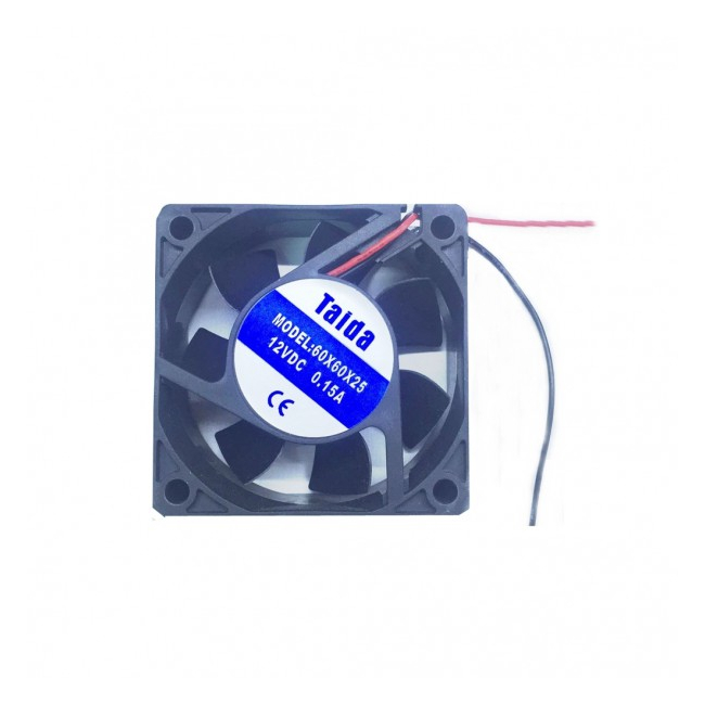 Cooler Ventilator din Plastic 12V 0.15A 60x60x25mm Taida XXM