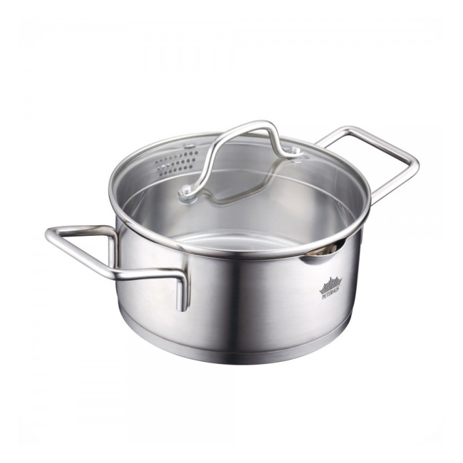 Cratita Inox cu Capac Sita pentru Fiert Paste 6.8l PH1577724