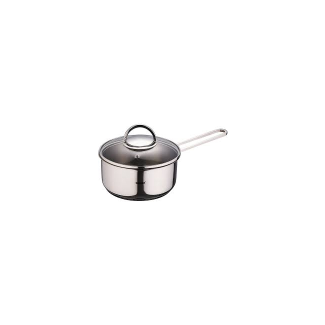 Cratita Inox cu Coada si Capac Bergner BG6288 1.3l