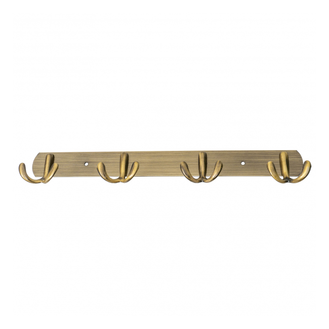 Cuier metalic 4 agatatori 34.5cm auriu Zilan ZTS8141