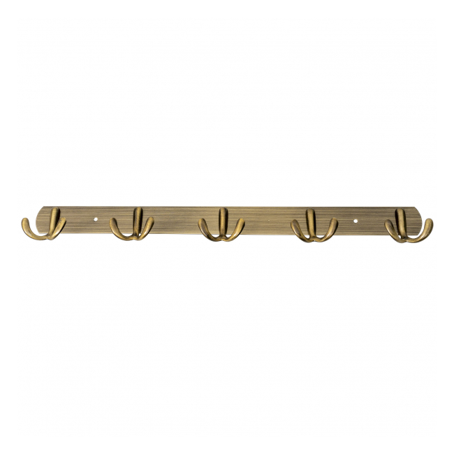 Cuier metalic 5 agatatori 44.5cm auriu Zilan ZTS8142