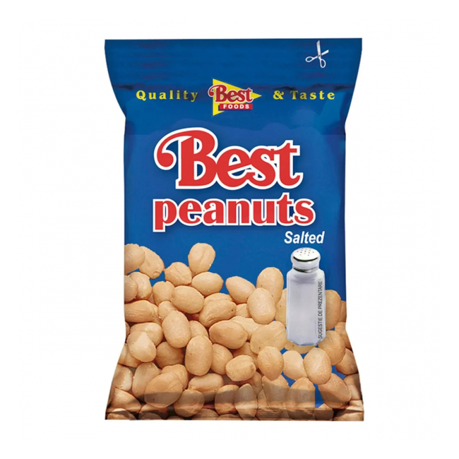 Cutie 18 pungi Arahide decojite prajite si sarate Best Foods 18x50g MGR6342