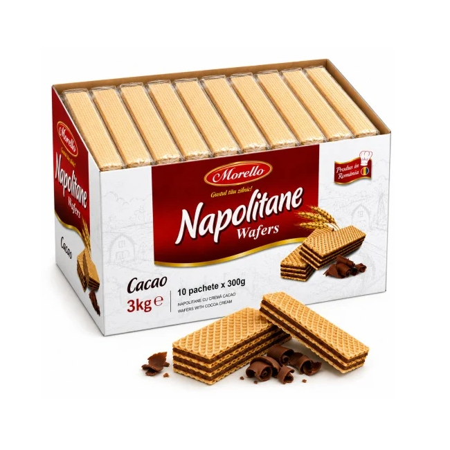 Cutie Napolitane de cacao Vrac Morello Turkuaz 3kg MGR17721 SSN