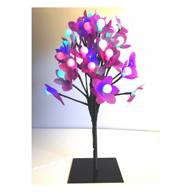 Decoratiuni Craciun Pomisori Decorativi 20LED Mov