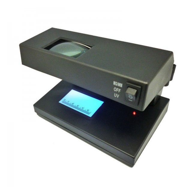 Detector Bancnote False 19x14x13cm cu Raze UV 15W 220V AD2138